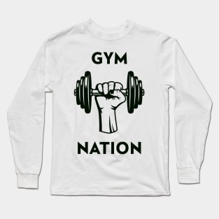 Gym Nation Long Sleeve T-Shirt